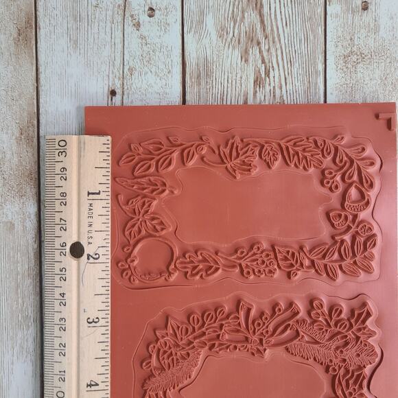 Stampin Up Framing Foliage Cling Stamp Set-NEW - Picture 8 of 12